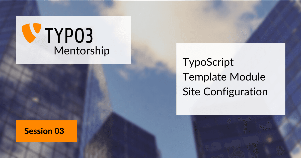 T3MP Session Three: TypoScript