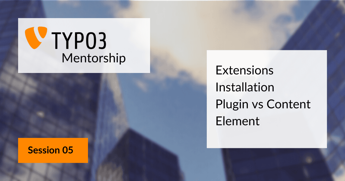 T3MP Session Five: Extensions