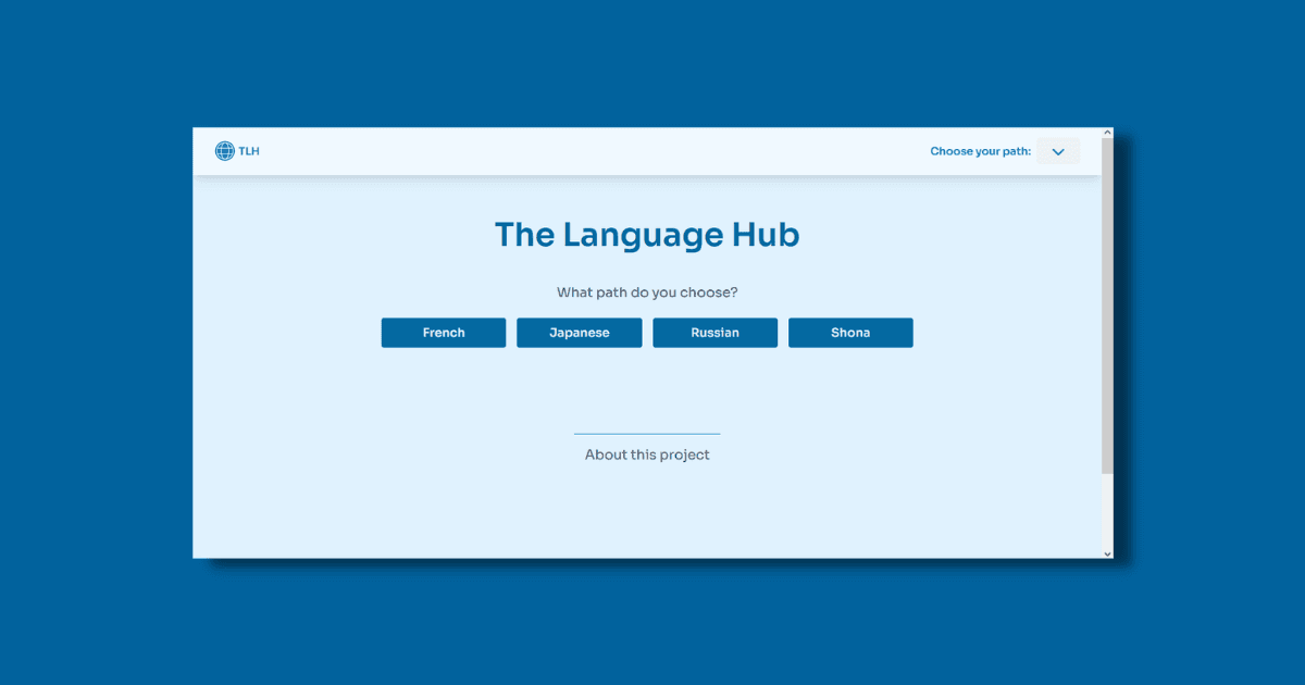 The Language Hub - Netlify x Hashnode Hackathon Submission
